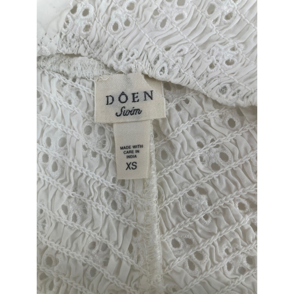 DOEN Swim One Piece XS White Good - Picture 8 of 8